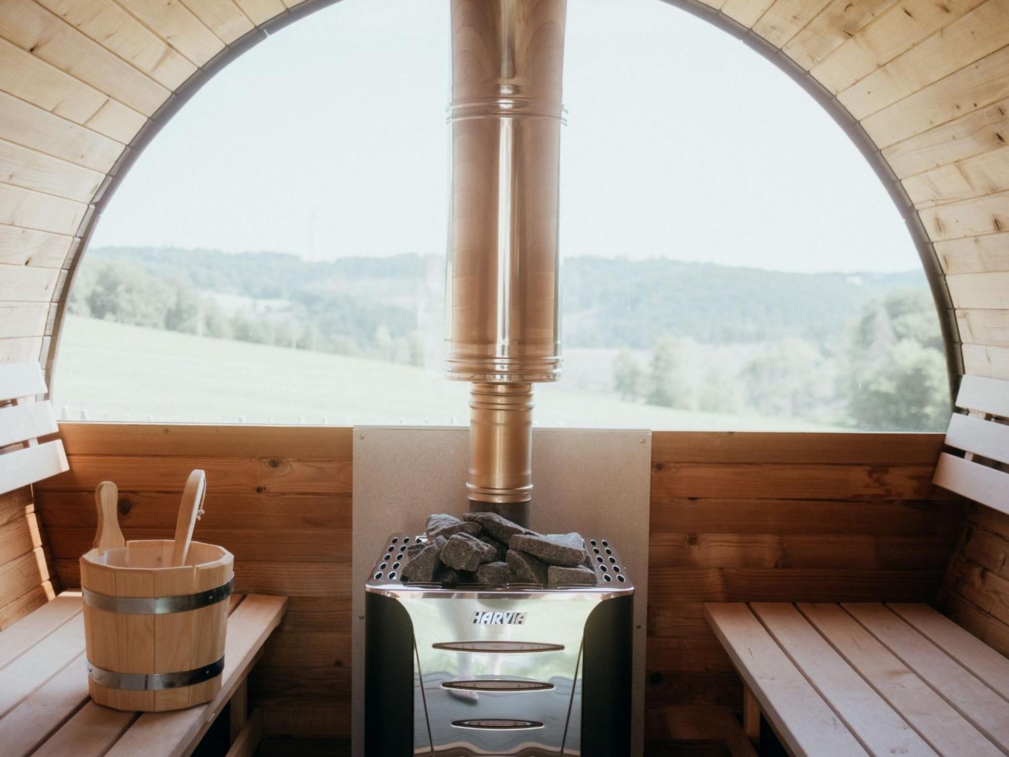 Ferienhaus Wiesenchalet Im Sauerland Schalksmuhle Bagian luar foto