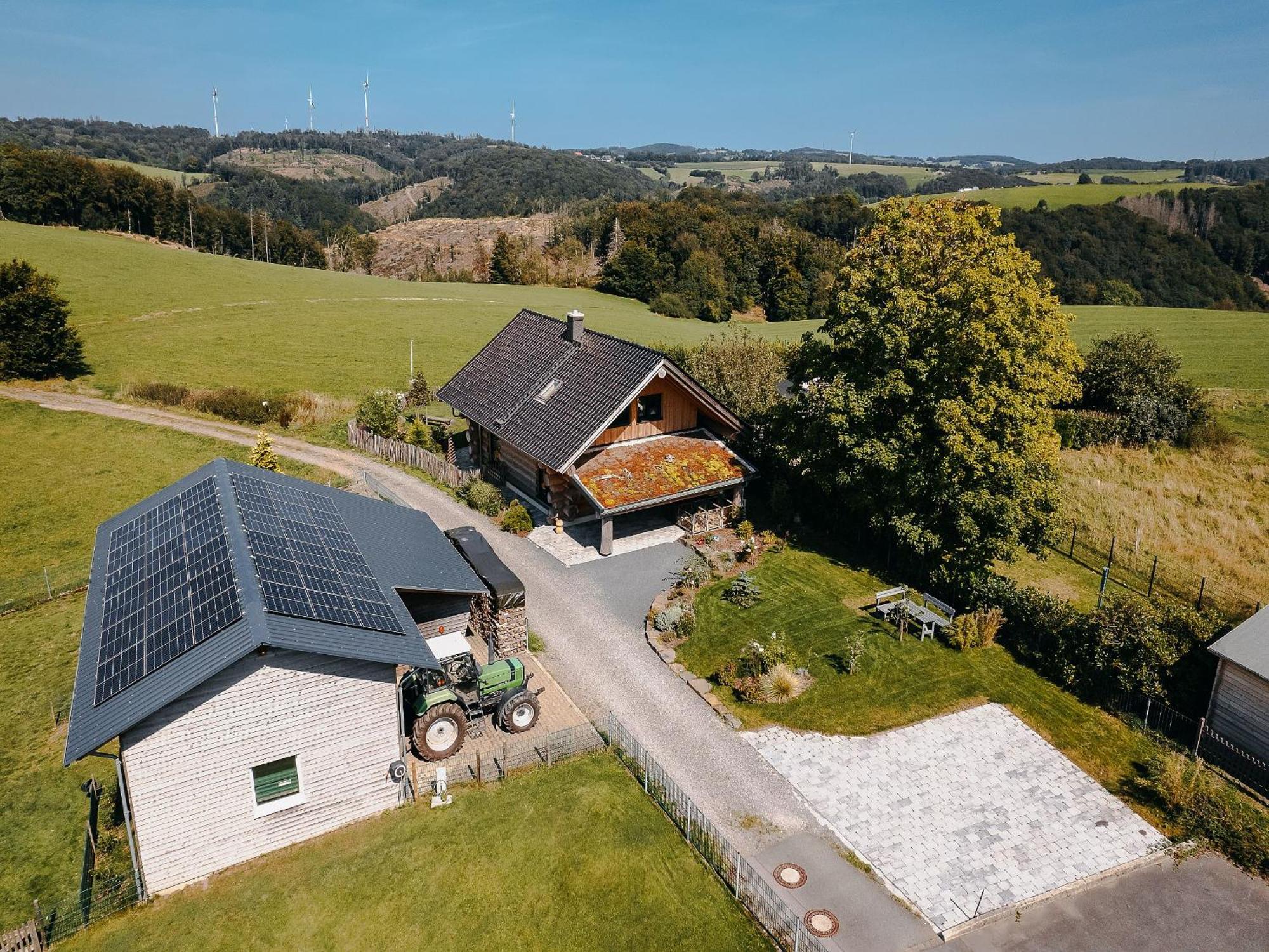 Ferienhaus Wiesenchalet Im Sauerland Schalksmuhle Bagian luar foto